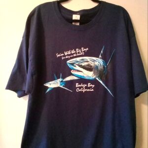 Bodega Bay, CA Tee XXL Navy blue